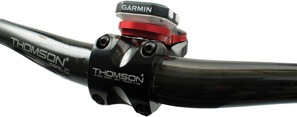 Garmin Adjustable Stem Bicycle Computer Mount | K-Edge | Black, Durable & Lightweight