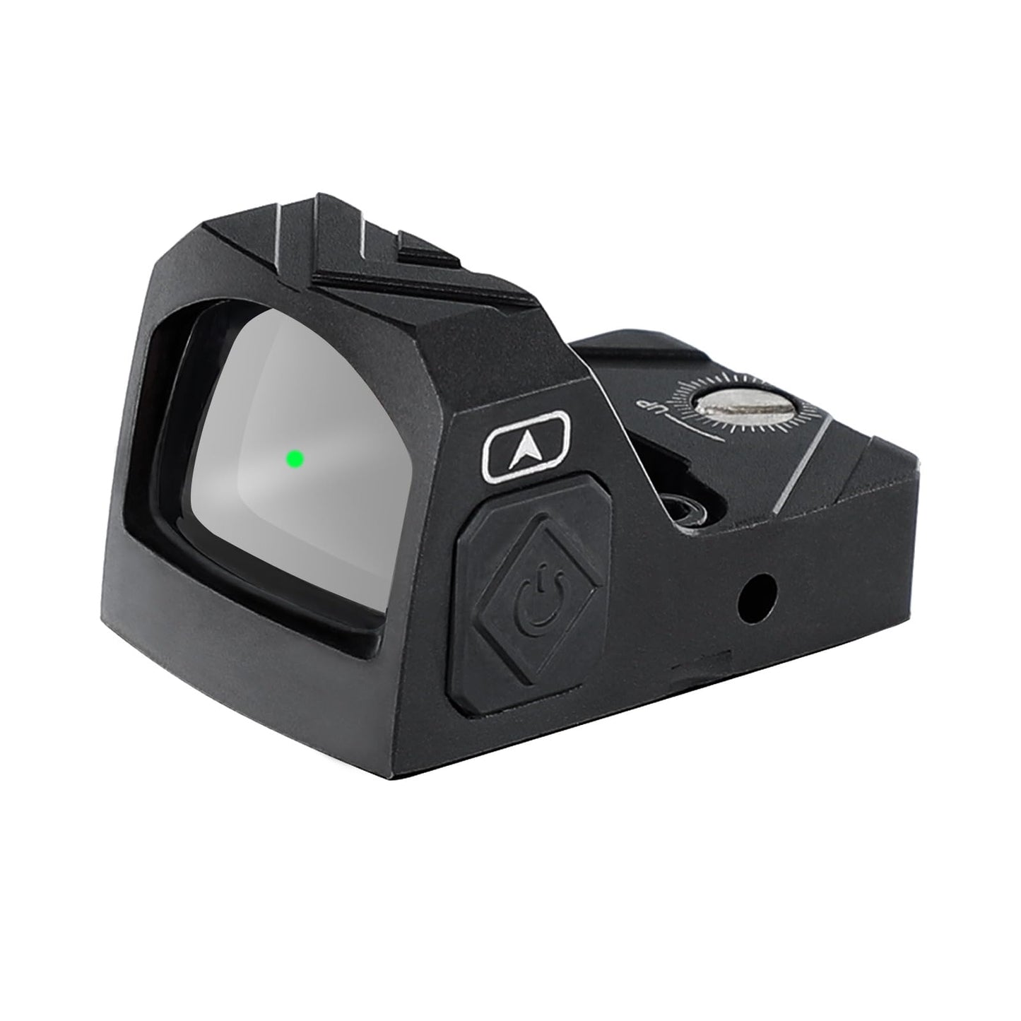ohhunt 2 MOA Red Dot Sight | Green Dot Sight Micro Reflex Sight Shake Awake Optic Compatible with Picatinny Mount or RMR Footprint (Green Dot 2 MOA)