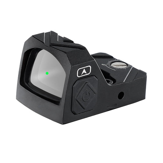 ohhunt 2 MOA Red Dot Sight | Green Dot Sight Micro Reflex Sight Shake Awake Optic Compatible with Picatinny Mount or RMR Footprint (Green Dot 2 MOA)