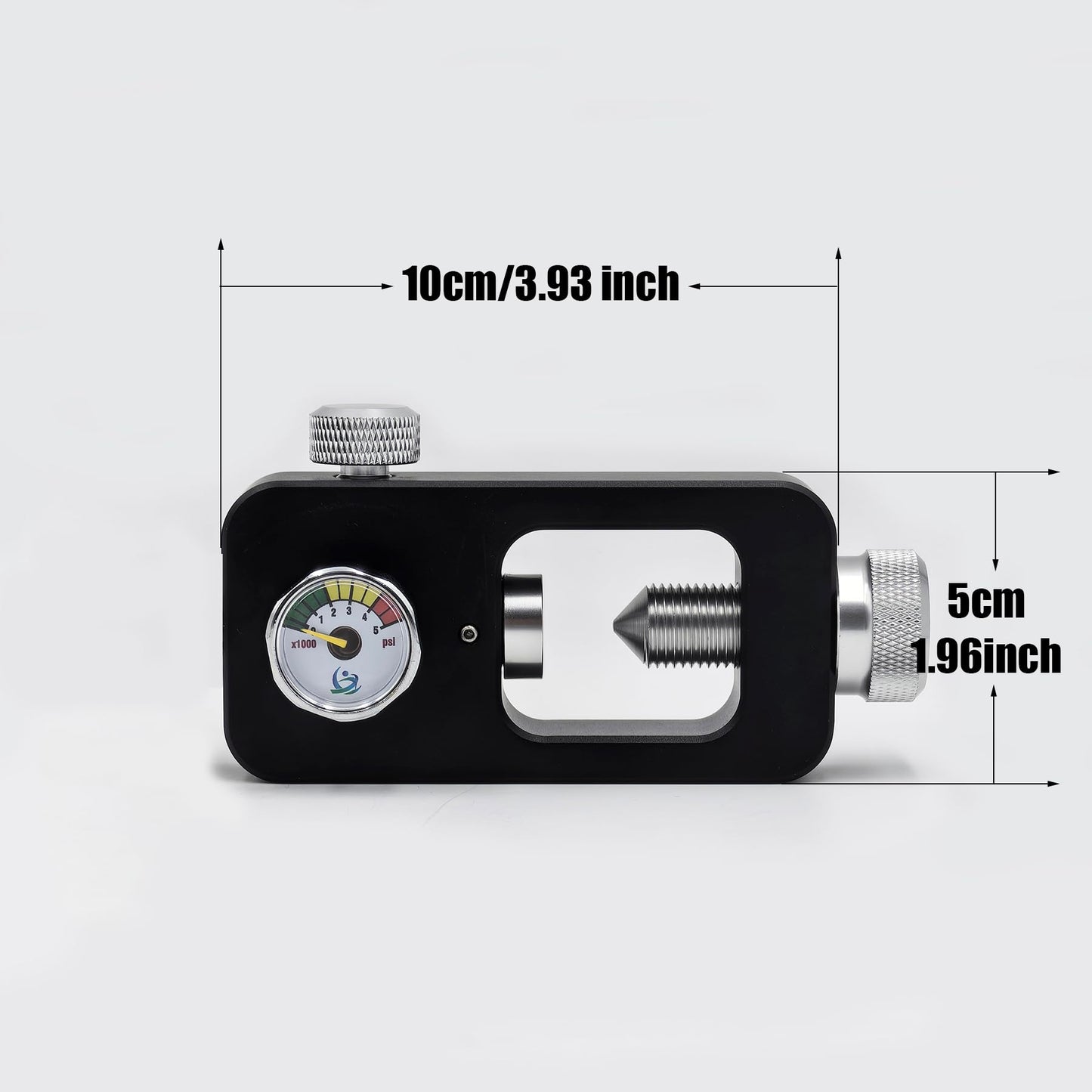 Aopkeo PCP Airsoft Paintball Diving Scuba Refill Station for Filling Air Tanks 24inch Hose