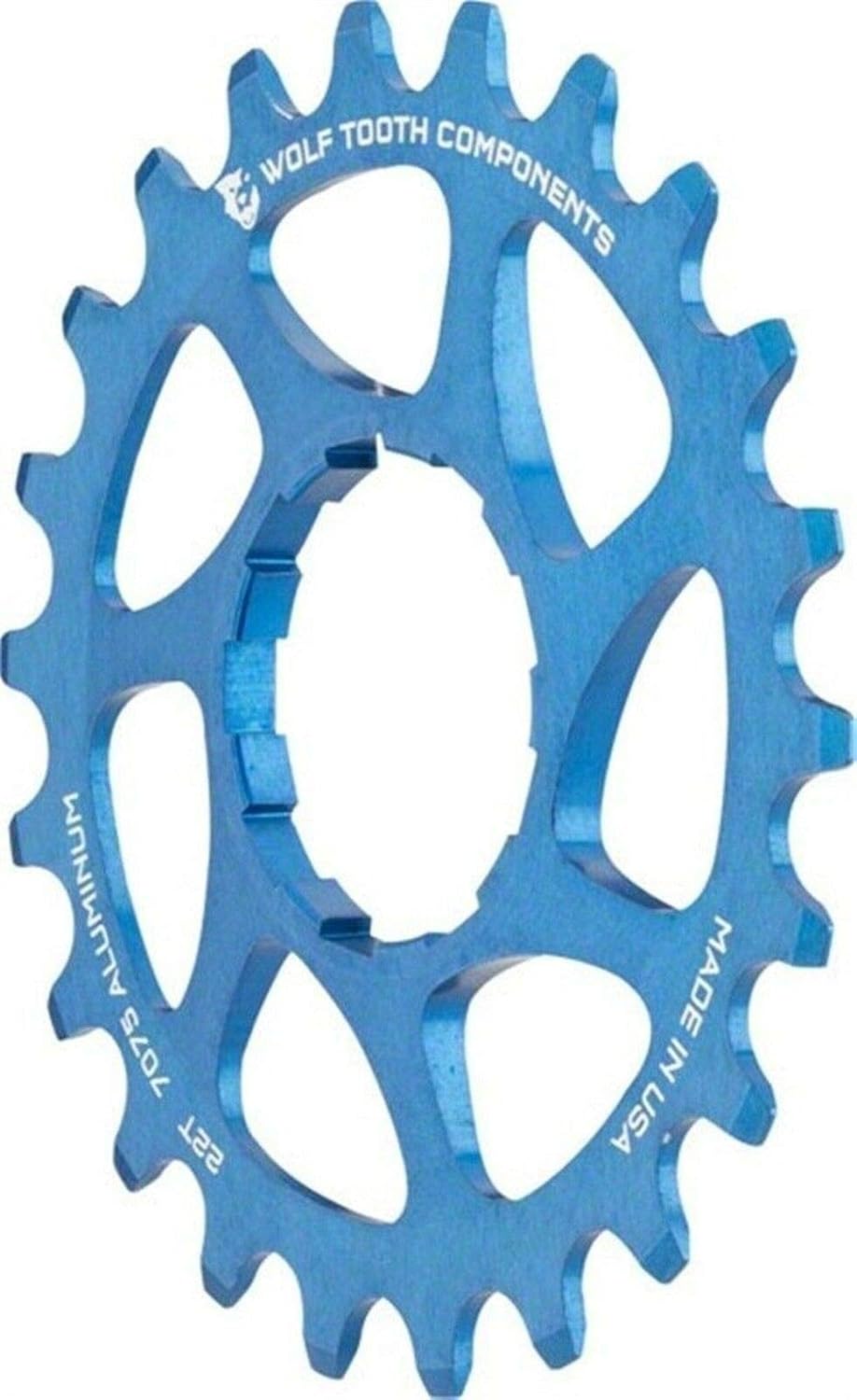 Wolf Tooth Aluminum Single Speed Cog Gold