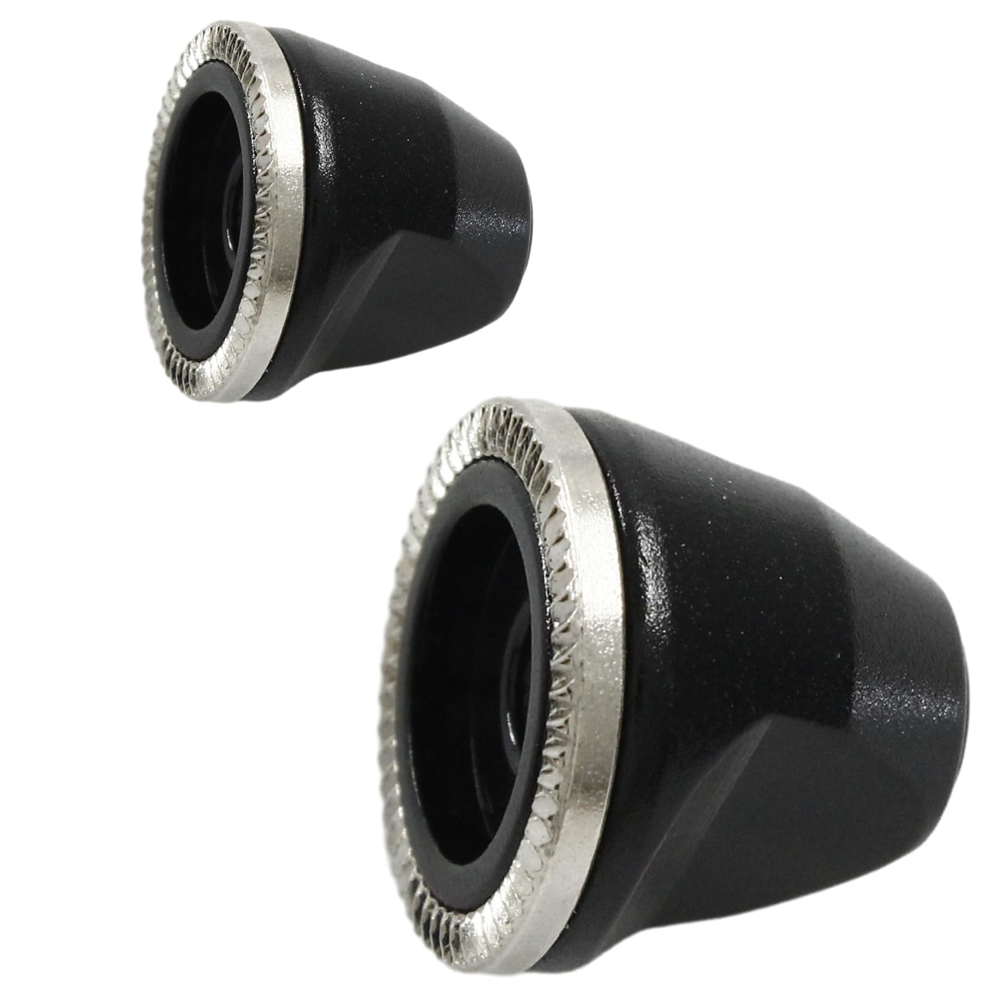 Hitefu 2PCS Mountain Bicycle Quick Release Lever Nut, M5 Screw Non-Slip Nut for Mountain Bike, Ideal for Fixed Gear Road Bike Modifications