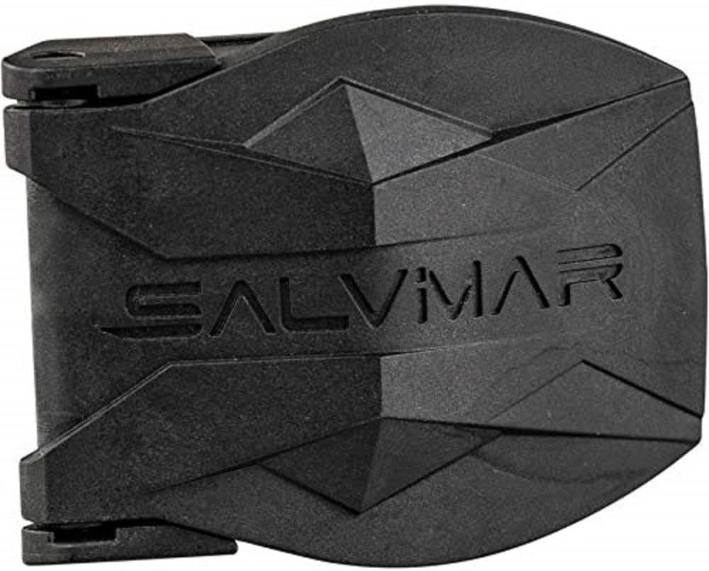 Salvimar Pro Black Elastic Belt with Nylon Buckle - Durable & Adjustable Dive Gear