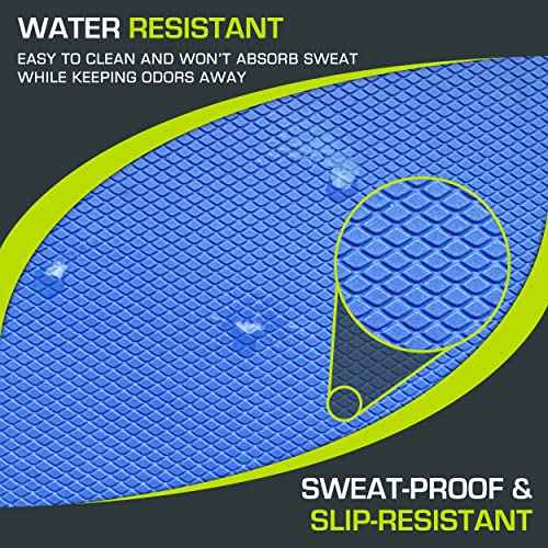 ProsourceFit Exercise Balance Pad ? Large Cushioned Non-Slip Foam Mat & Knee Pad for Fitness, Stability Training, Physical Therapy, Yoga 15"x19"