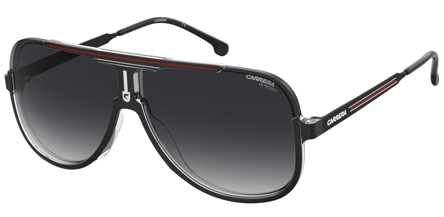 Carrera 1059/S BLACK RED/GREY SHADED 64/11/145 men Sunglasses