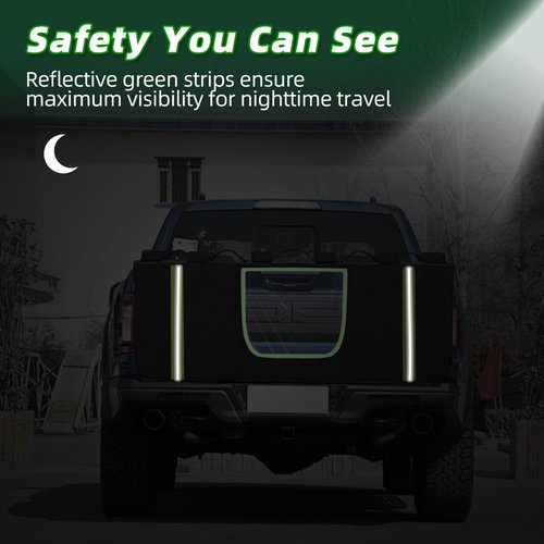Upgraded Sponge Cushion Tailgate Bike Pad, Truck Tailgate Pad for Mountain Bikes, Transparent Window for Reversing Camera Tailgate Bike Pads for Trucks, Truck Bike Tailgate Covers for BMX Bikes