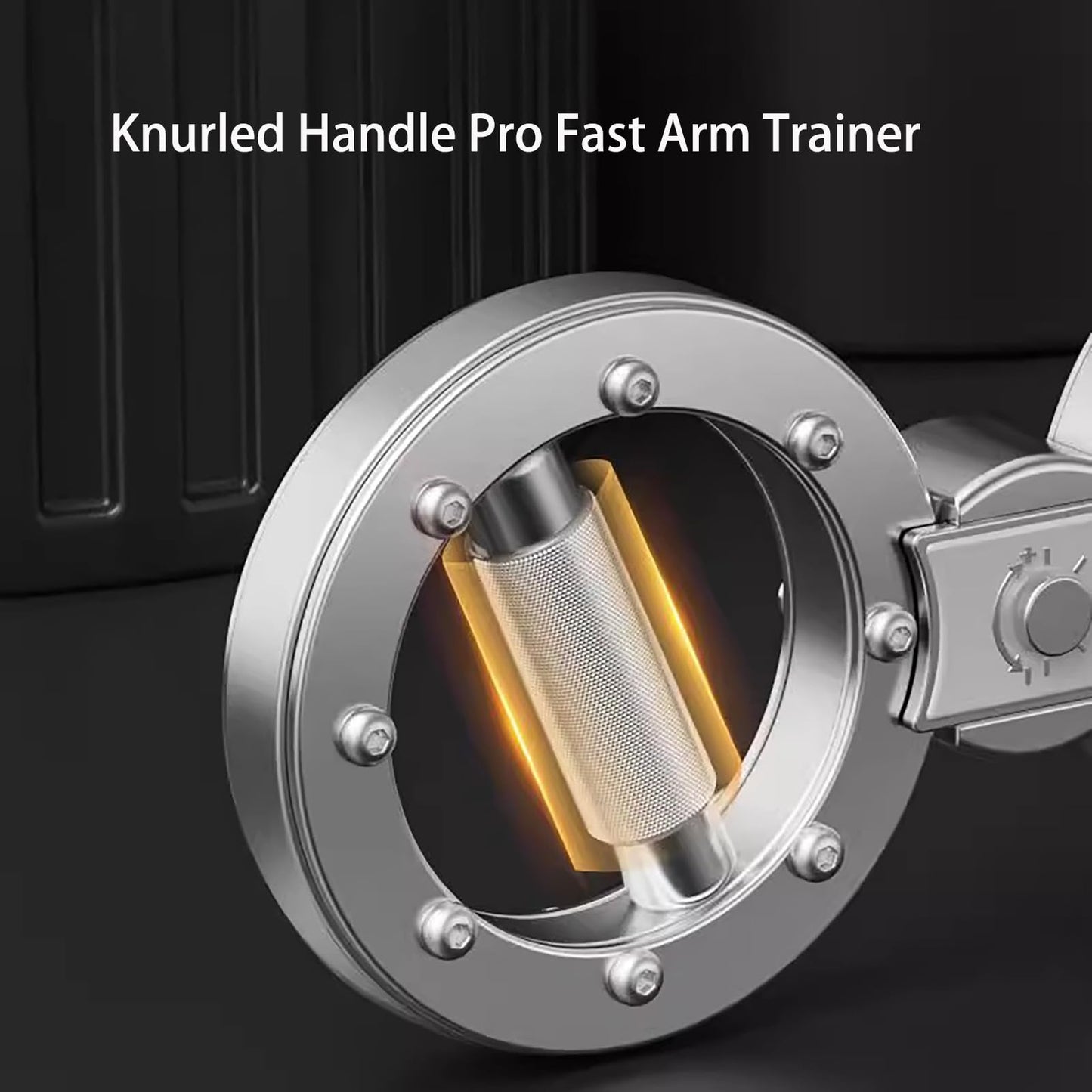 Forearm Strength Trainer-Arm Workout Equipment Forearm Exerciser-12 Pounds Resistance Adjustable Rotator Machine for Home, Boxing, Gym (Style 1)