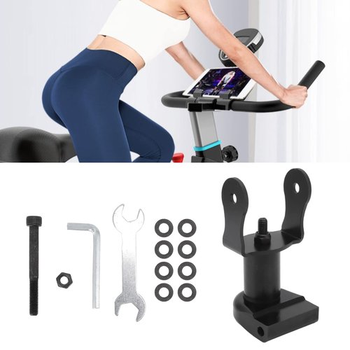 Topyond Swivel Arm for Peloton Screen, Stationary Bike Swivel Pivot Aluminum Rotatable Monitor Adjuster for Peloton Bike Screen