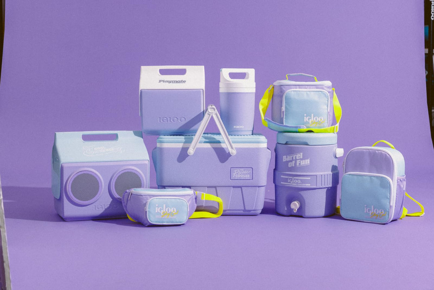 Igloo Lilac Breeze Retro Fanny Pack