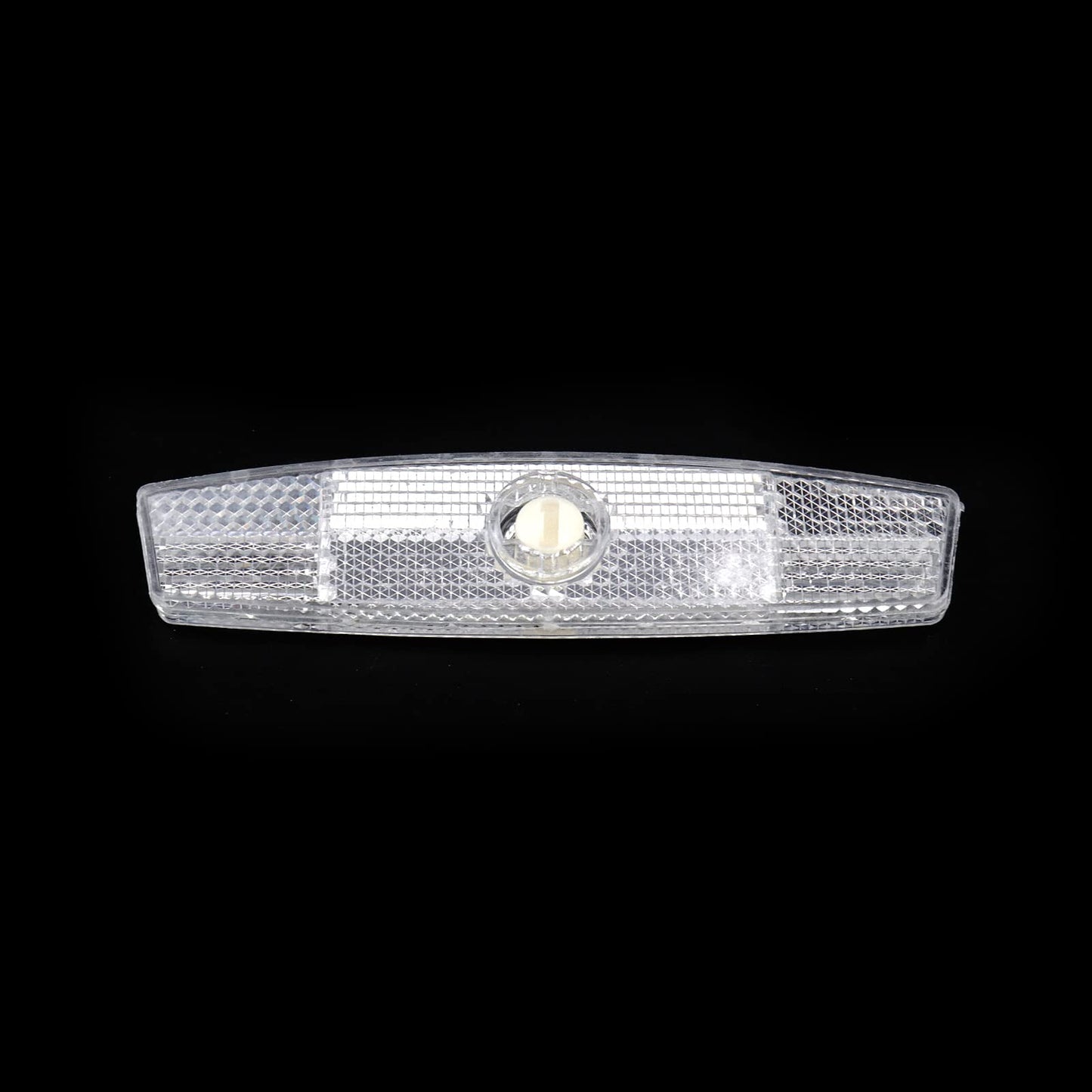 FarBoat 2 Pack Bicycle Wheel Spoke Reflectors, Night Riding Reflective Warning Spoke for Cycling MTB Mountain Bike Road Bike Accessories (4.5-Inch White)