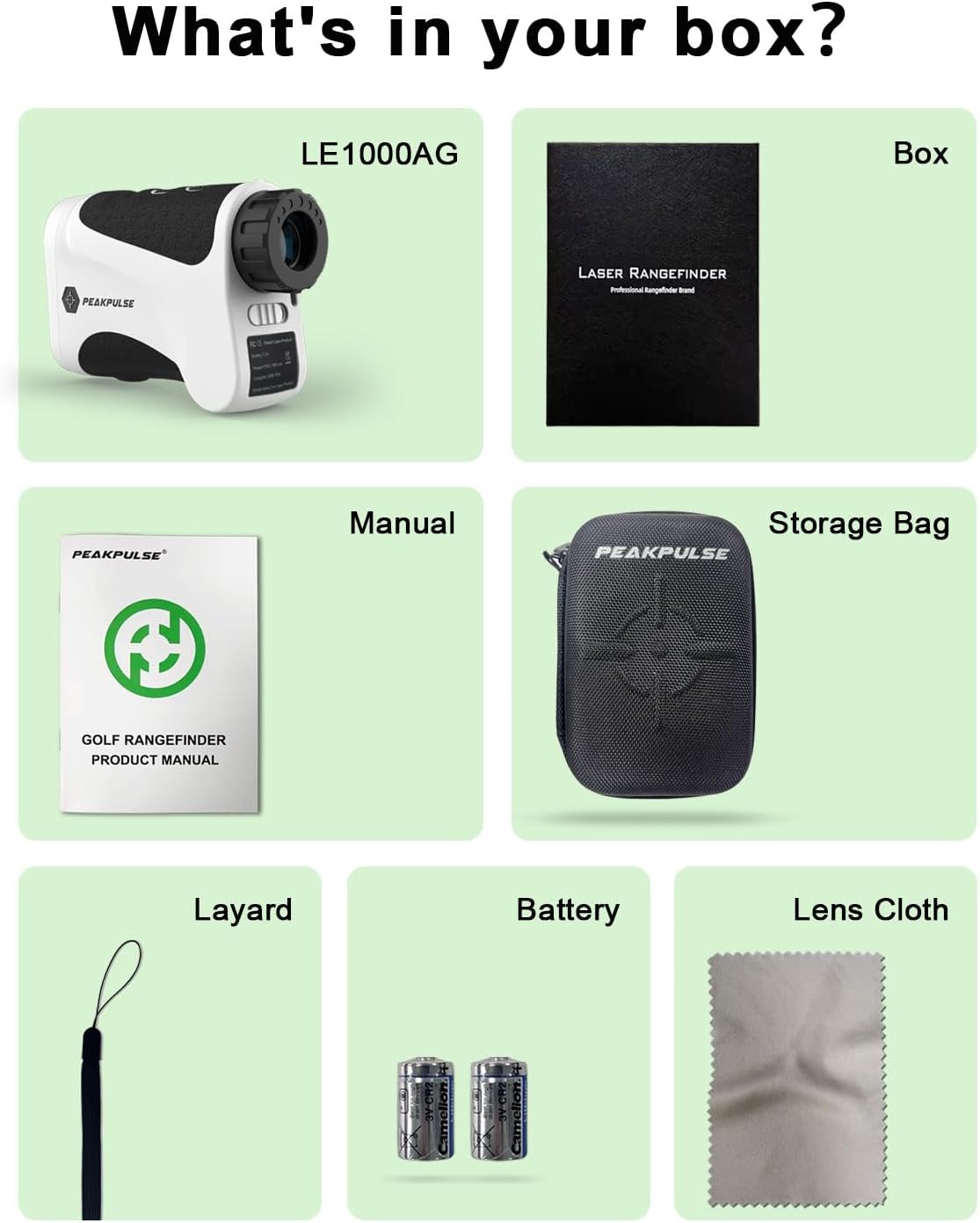 Golf Rangefinder 650/1200/1700 Yards Range Finder Golfing 6X Magnification 0.5 Yard Accuracy Flag Pin Lock Vibration Fast Focus