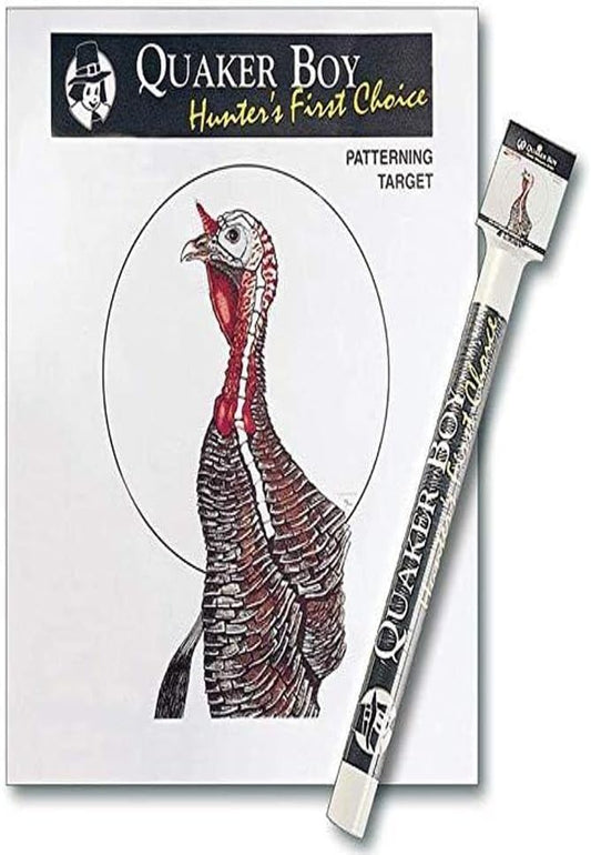 Quaker Boy - Turkey Patterning Target 10 Pack, White