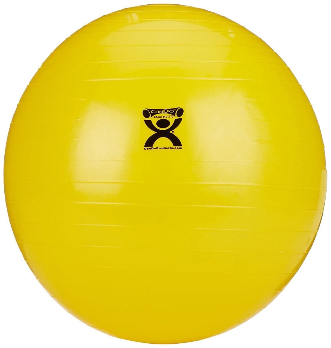 Rolyan Energizing Exercising Balls, Yellow, 17 3/4"
