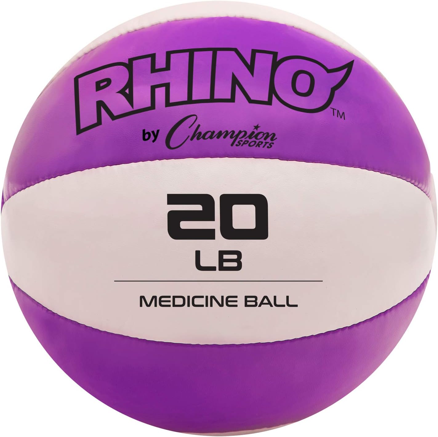 Champion Sports Exercise Medicine Balls, Leather with No-Slip Grip - Weighted Med Ball Set for Weight Training, Stability, Plyometrics, Cross Training, Core Strength - Multiple Styles