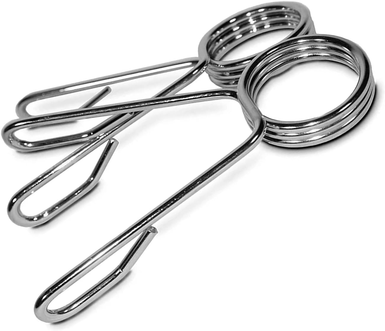 FITNESS MANIAC 34" Barbell Solid Olympic Chrome Tricep Hammer Curl Fitness Gym Weight Bar Home Gym Weightlifting Exercise Training Bars Powerlifting 34 Inches