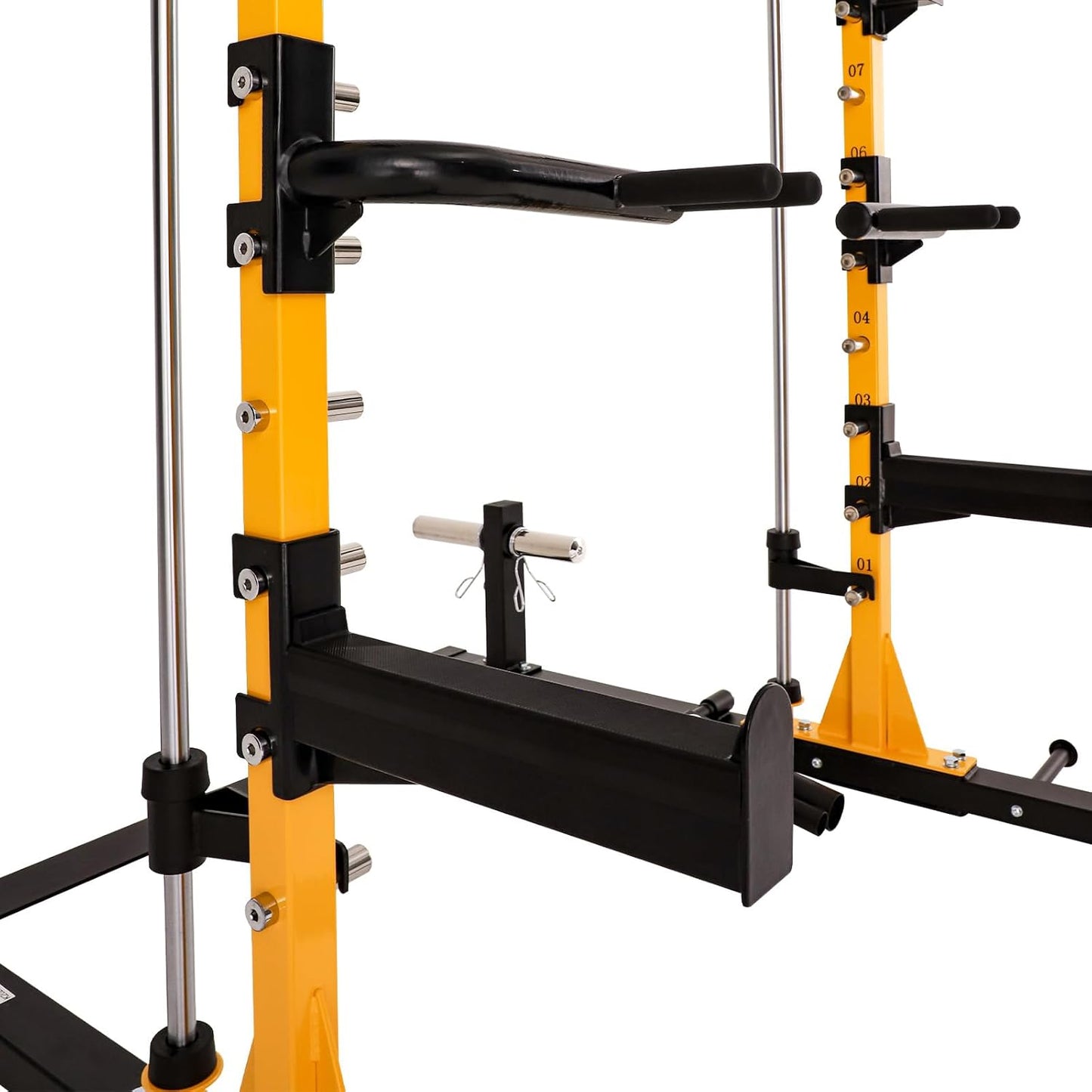 Altas Strength 3035 Half Smith Machine 1000 lbs Weight Capacity with Accessories for Versatile Workouts Squat Training Weight Lifting Light Commercial Strength Training Power Cages Easy Assembly