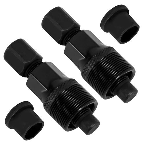 Gosknor 2 Sets Bicycle Crank Puller, Crank Arm Puller Bike Crankset Crank Removal Tool Crank Remover for Bicycle Repair & Maintenance (Black)