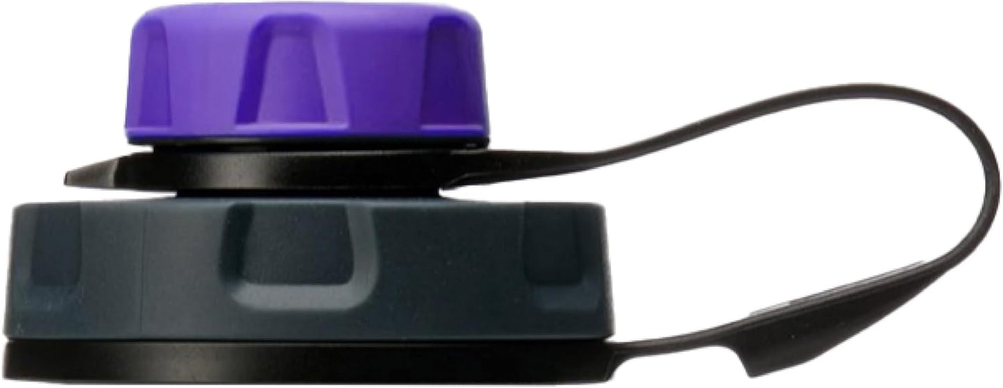 humangear capCAP+ | Converts Wide-Mouth Openings | Secure Easy Open | Food-Safe Material | Water Bottle Accessory Lid