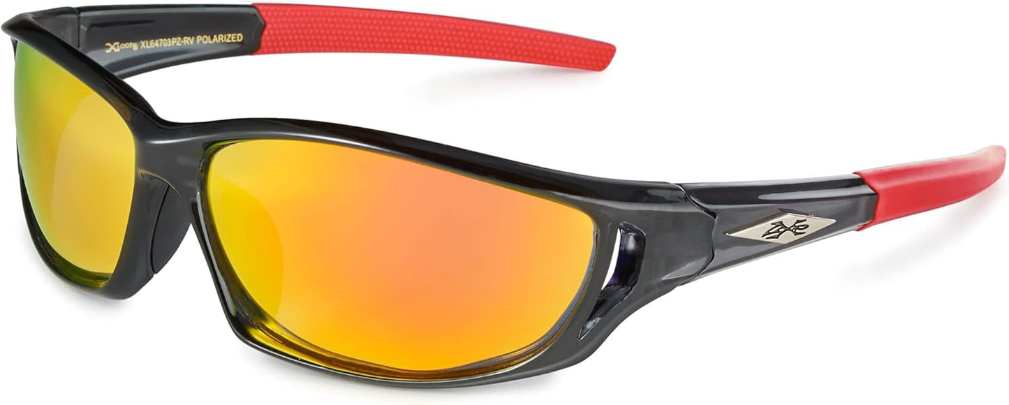 Polarized Sports Sunglasses for Men - UV400 Baseball, Running, Cycling & Golf