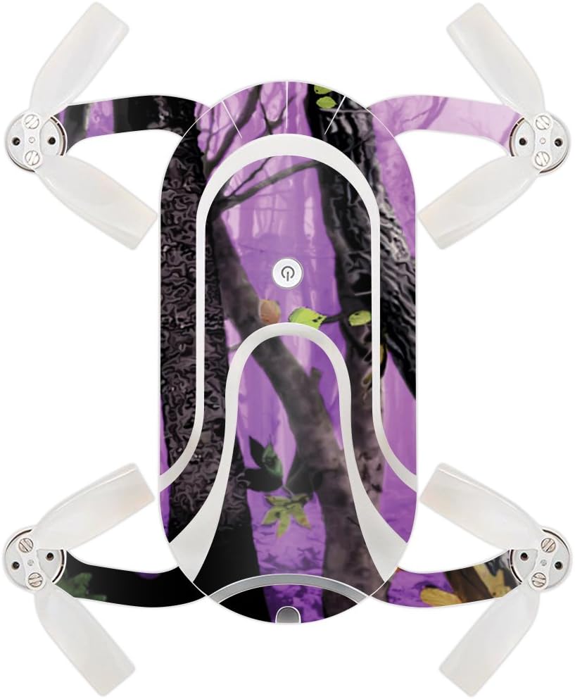 MightySkins Skin Compatible with ZEROTECH Dobby Pocket Drone – Conceal Snow | Protective, Durable, and Unique Vinyl Decal wrap Cover | Easy to Apply, Remove, and Change Styles | Made in The USA