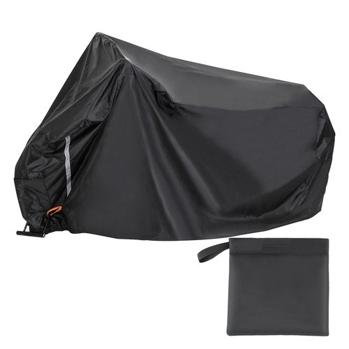 Besudo Bike Cover Waterproof Outdoor 1-2 Bikes - 82.68 x 47.24 x 31.50 inches - Outdoor Waterproof Bike eBike electric bike Covers - Bike Rain Cover for 2 Bikes