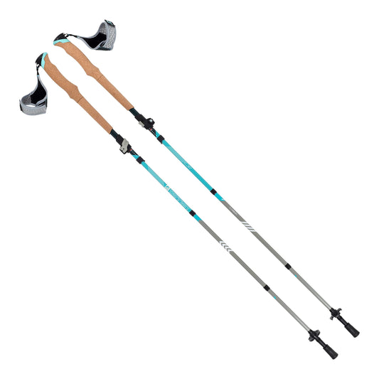 Terrain Alpha Vertex Carbon Trekking Poles, Walking and Hiking Sticks, Glacier Melt