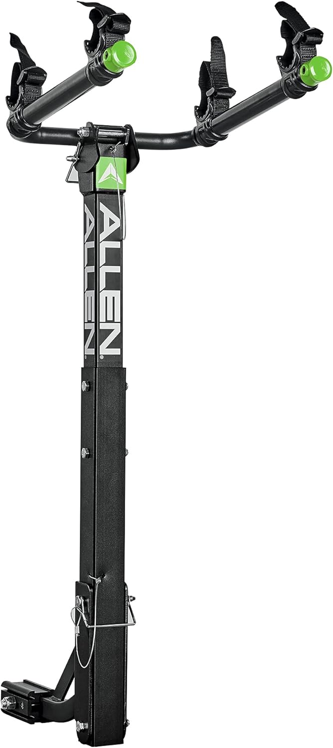 Allen Sports Deluxe 2-Bike Hitch Mount Rack , Silver/Black (522RR)