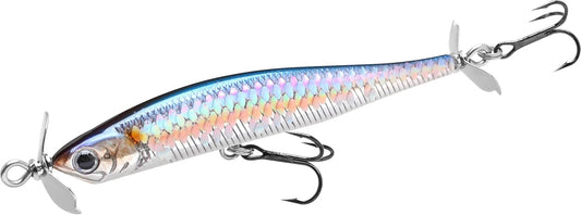 LUCKY CRAFT Screw Pointer 80, Freshwater Bass Fishing Lure, Jerkbait, Smallmouth, Walleye, Sinking, Tournament Winning, Spy Bait, Fishing Gear, Fishing Accessories, Tackle