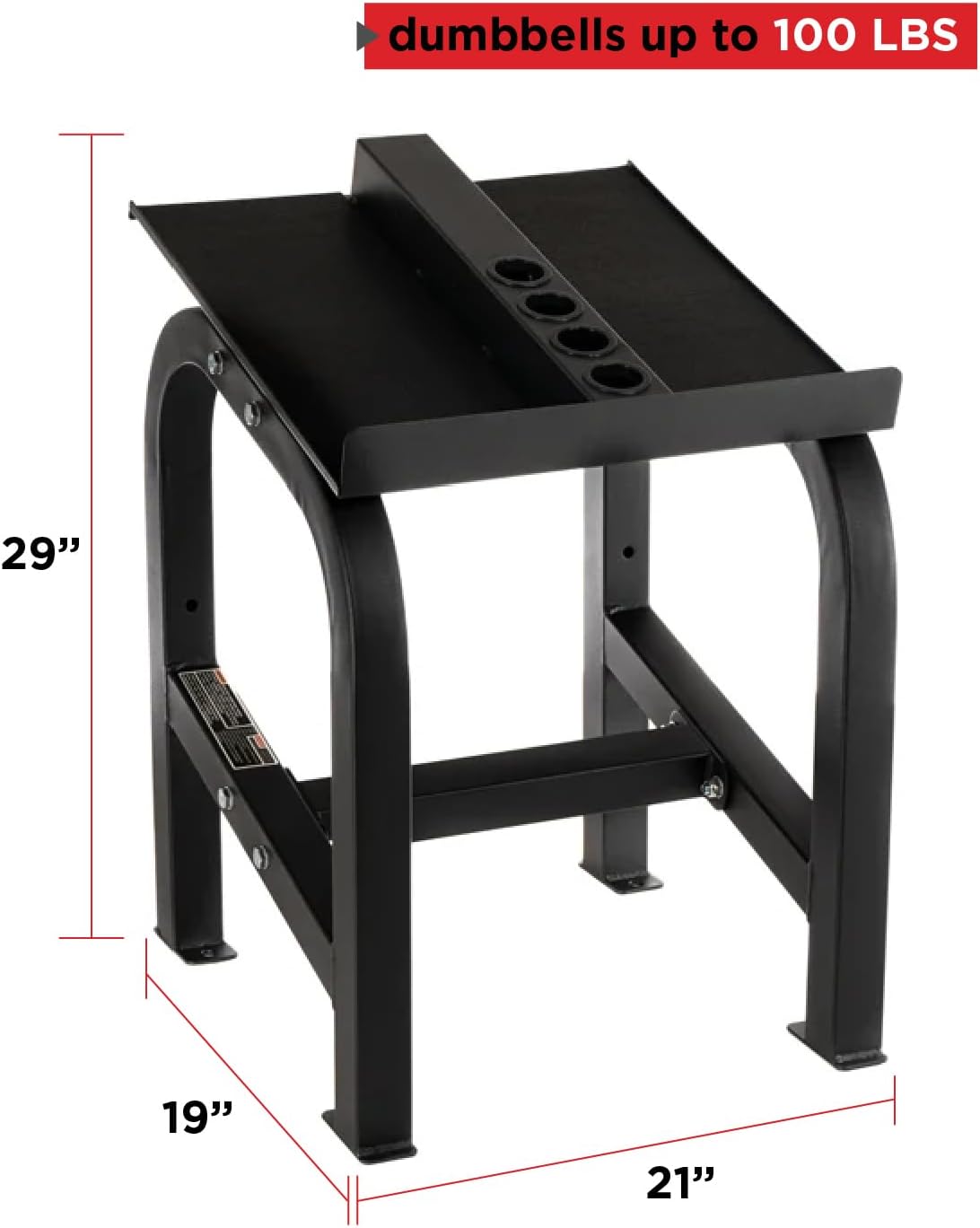 PowerBlock Home Rack Stand, Dumbbell Rack & Weight Rack Without Tray