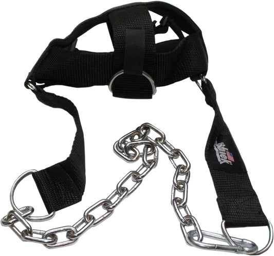 Schiek Sports Model 1500-H Adjustable Head Harness - Black