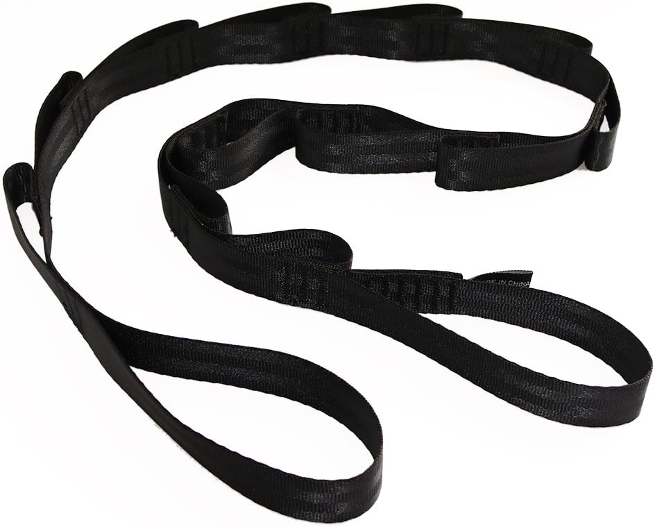 Hammock Strap 12 Point Daisy Chain Design with Easy Loop Heavy Duty Adjustable Suspension Sling