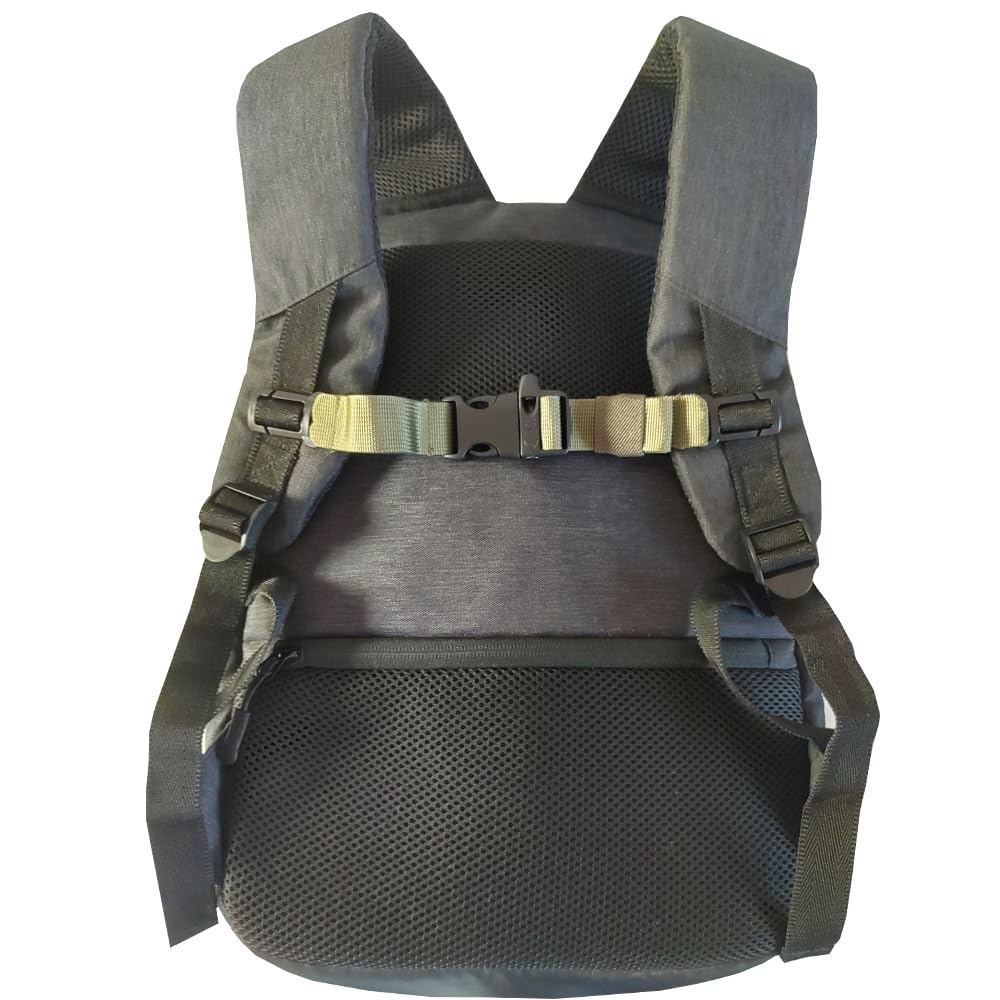 HDHYK Adjustable Backpack Chest Strap Nylon 1 Inch Webbing，Sternum Straps for Backpack(Army Green)