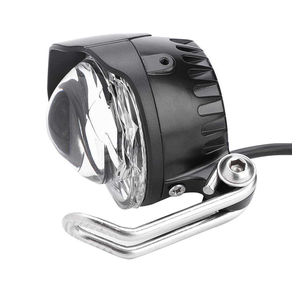 Horn Light, 12V-80V 2 in 1 Horn LED Electric Front Light for Electric Bike, Scooter, Etc