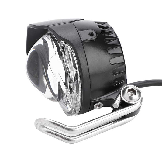Horn Light, 12V-80V 2 in 1 Horn LED Electric Front Light for Electric Bike, Scooter, Etc