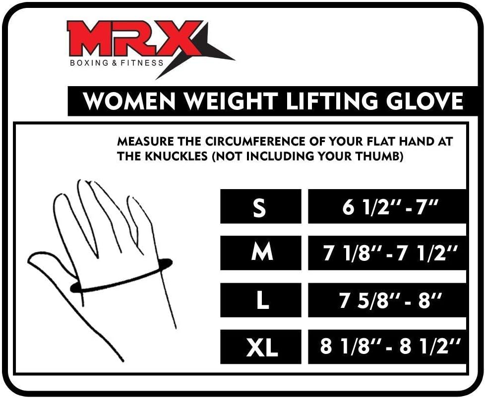 Women's Weight Lifting Gloves - Anti-Slip Padded Fitness Gloves for CrossFit & Training