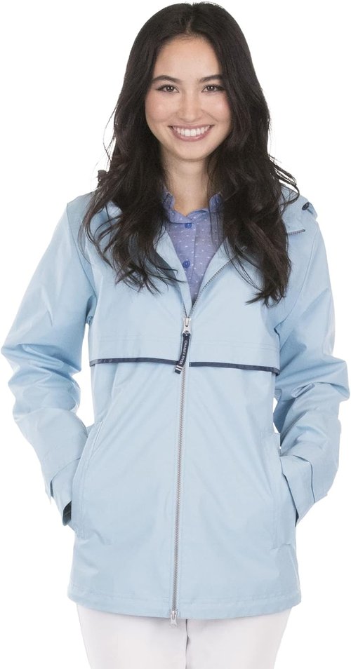 Charles River Apparel Women's New Englander Wind & Waterproof Rain Jacket