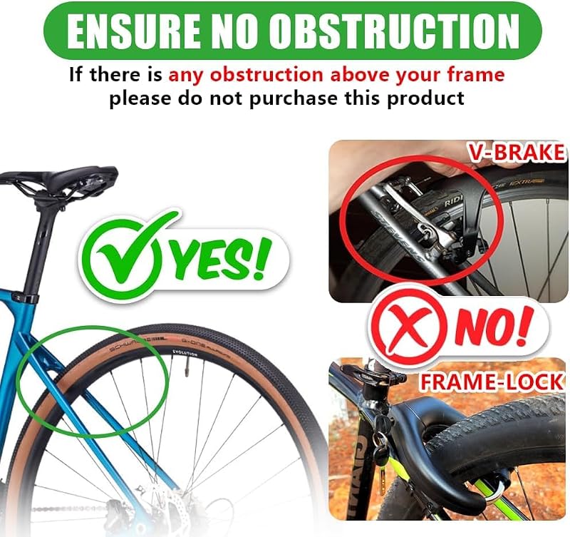 Universal MTB Bike Fender Set - Adjustable 26-29 Inch Mud Guards for Mountain Bikes