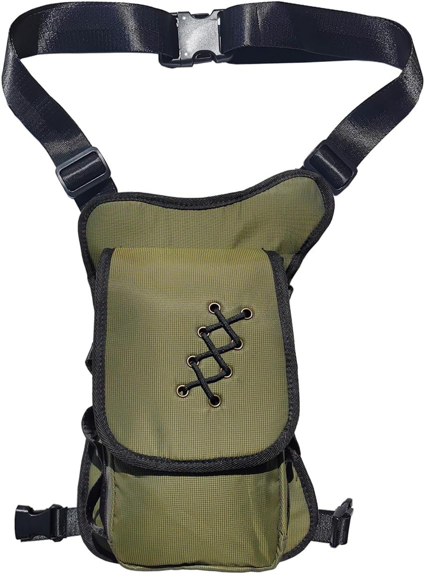 Thigh Pack, Larswon Leg Bag Thigh Pouch Bag Tactical Waist Bag Motorcycle Bag Waterproof