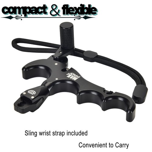 DD Bow Release Archery Release 360° Rotatable Thumb Release for Compound Bow