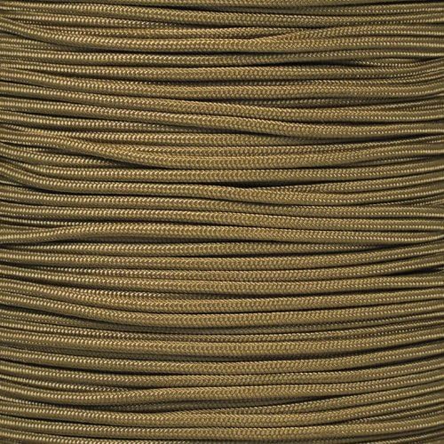 PARACORD PLANET | 275 LB Paracord Breaking Strength Tactical 5-Strand 3/32” (2.38) Thickness Parachute Cord Rope | 100 FT Hanks - Black