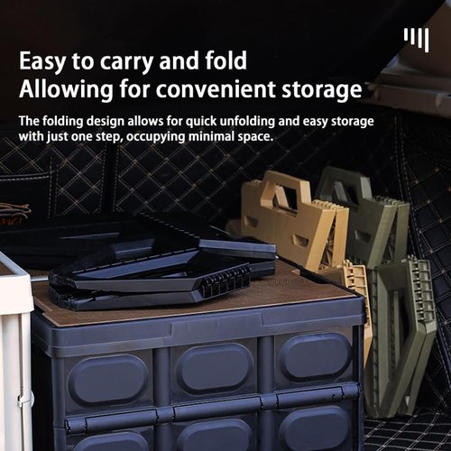 QUMOX Step Stool for Adults, Folding Step Stool with Load Capacity of 220 Pounds, Small Steps Conveniently used as Stools to Sit on for Camping/Outdoor/Indoor/Bedroom/Bathroom (Khaki)