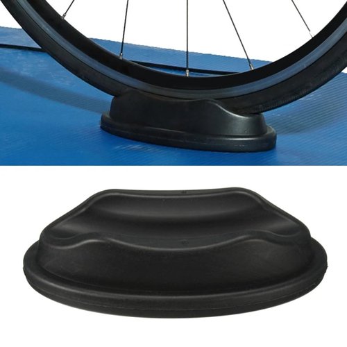Meuey Lyot Black Plastic Bike Trainer Front Wheel Block Bike Trainer Stand for Indoor Bike Trainer Stand Exercise Bike Stand 1PCS
