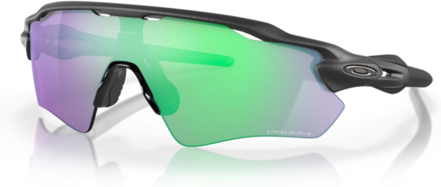 OAKLEY Radar EV Path OO9208 Sunglasses For Men+ Bundle Accessory Leash Kit, Microfiber Pouch