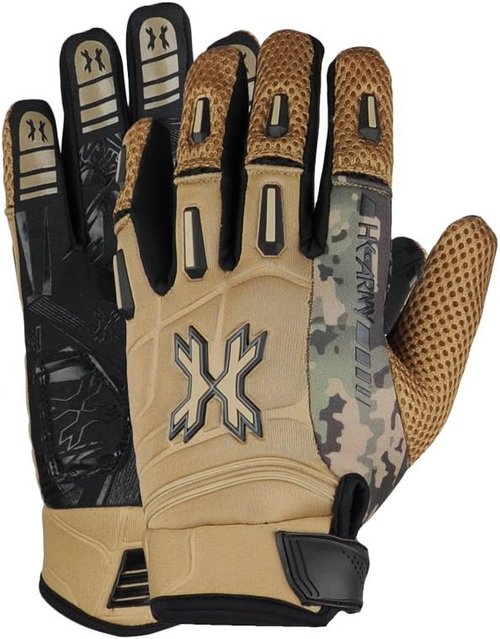 HK Army Full Finger Hardline Paintball Gloves