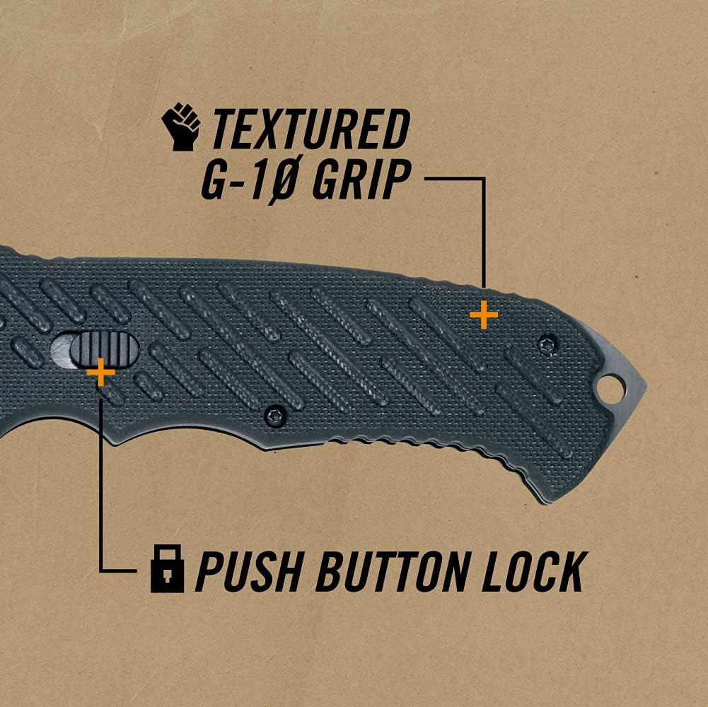 Gerber Gear Fast Draw Pocket Knife Assisted Opening Folding Knife - EDC Gear and Equipment