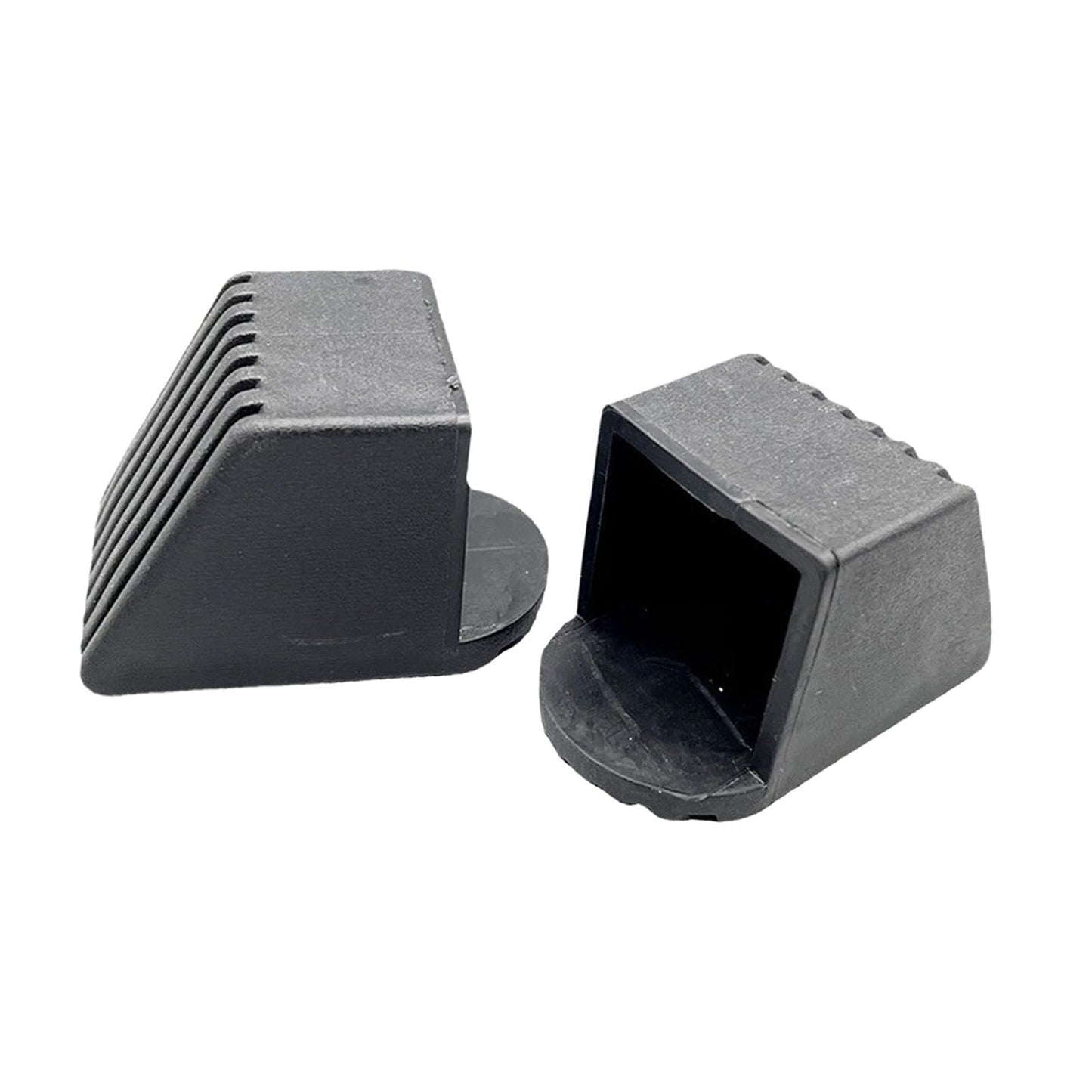 Generic 2 Pieces Fitness Equipment End Cap Gym Equipment Fitness Accessories Floor Protectors Replacement Workout Square End Cap, 50x50mm, Optional