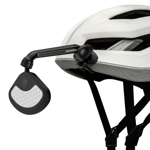PIDZOOM Bike Helmet Mirror for Cycling- 360° Adjustable and Rotatable Safe Rearview Helmet Mirror for Bicycle Riding Accessories and Other Outdoor Activities, Easy to Install