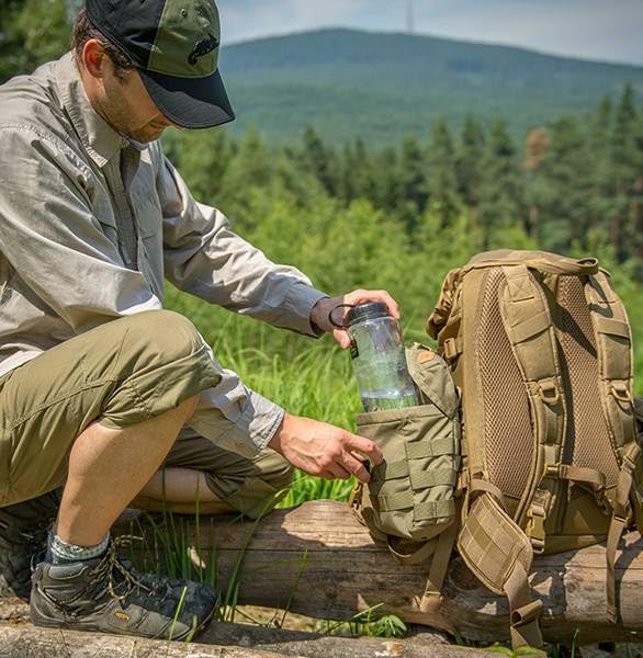 Helikon-Tex Bushcraft Line E & E Pouch Black - Survival & Outdoor Gear