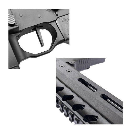 Sig Sauer Hunting Firearm GEN II Air Rifle 177 Cal CO2 SemiAuto Hunting Firearm Handguard 30 rd Pellet Mag 14x24 Scope