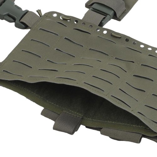 Shanyingquan Chest Rig Split Vest Quick Release MOLLE System Fit For Mag Pouch Radio GP Bag